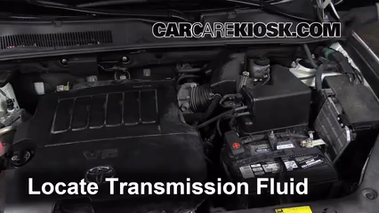 2010 Toyota RAV4 Limited 3.5L V6 Transmission Fluid Add Fluid